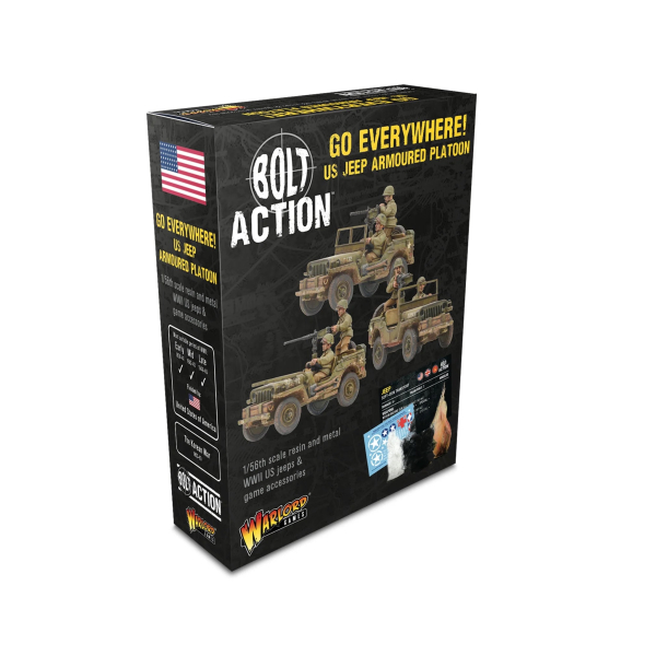 Go Everywhere! US Jeep armoured platoon